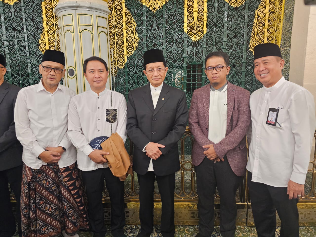 Di Raudhah Nabawi, Menag Doakan Rakyat Indonesia dan Kedamaian Palestina